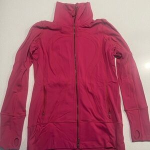 Lululemon Athletica Pink Performance Jacket with High Collar